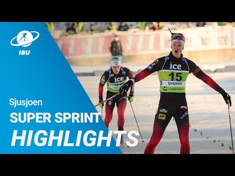 IBU Cup 21/22 Sjusjoen Men Super Sprint Highlights