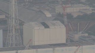 建屋カバーの本格解体開始 福島第１原発１号機