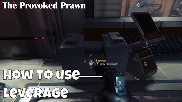 Prey Tips - How to use the leverage skill