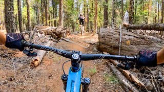 Hit them psycho speeds on Time Warp | Mountain Biking Ashland, Oregon