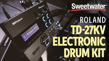 Roland TD-27KV Electronic Drum Kit Demo