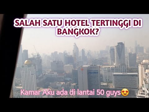 TRAVEL VLOG THAILAND | Random Room Tour Baiyoke Sky Hotel Bangkok