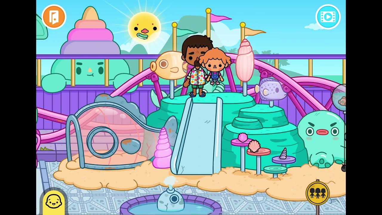 Toca World Amusement Park Secrets YouTube