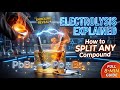 The Electric Alchemist: Splitting Matter with Pure Power | Electrolysis Explained