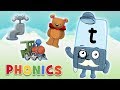 Phonics - Learn to Read | Fun with Letter T | Alphablocks