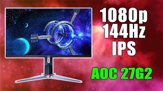 AOC 27G2 Review, The Best 1080p Budget Monitor?