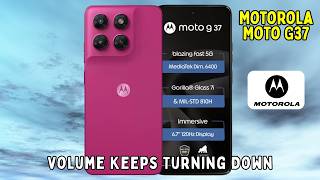How to Fix Volume Keeps Turning Down on Motorola Moto G37 | Sound Problem Fix