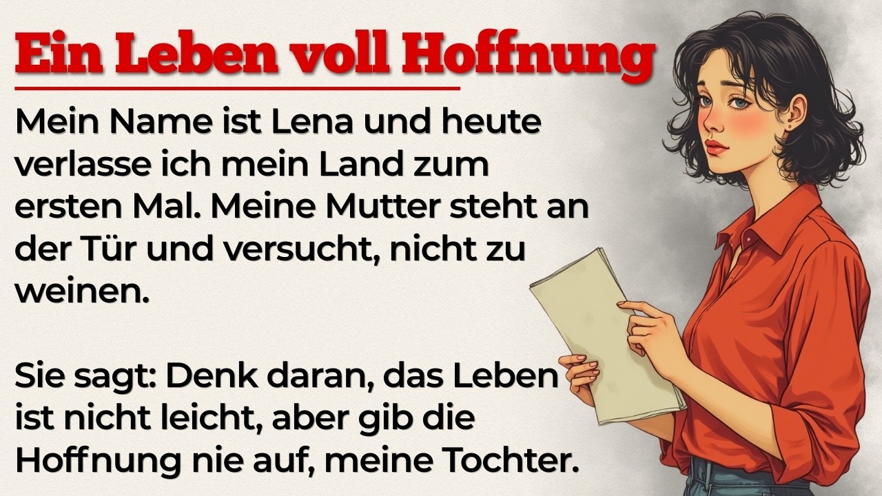 Wie du niemals die Hoffnung verlierst | Learn German with Stories | German Stories