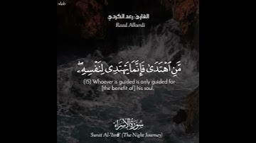 تلاوة رائعة تفيض جمالاً 💚 ﴿مَنِ اهْتَدَى فَإِنَّمَا يَهْتَدِي لِنَفْسِهِ..﴾
