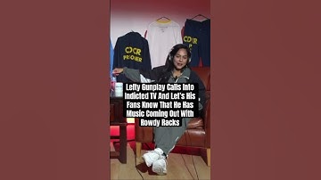 Lefty Gunplay Calls Indicted TV Lets His Fans Know He Has Music With Rowdy Racks #leftygunplay