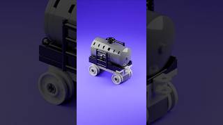 LEGO Rail Tanker Train Car MOC 🚆 Mini Bricks City Build