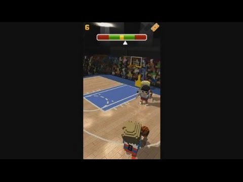 Blocky Basketball FreeStyle (by Full Fat) - sports game for android and iOS - gameplay.