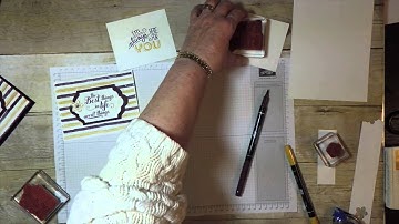 Marker to stamp technique