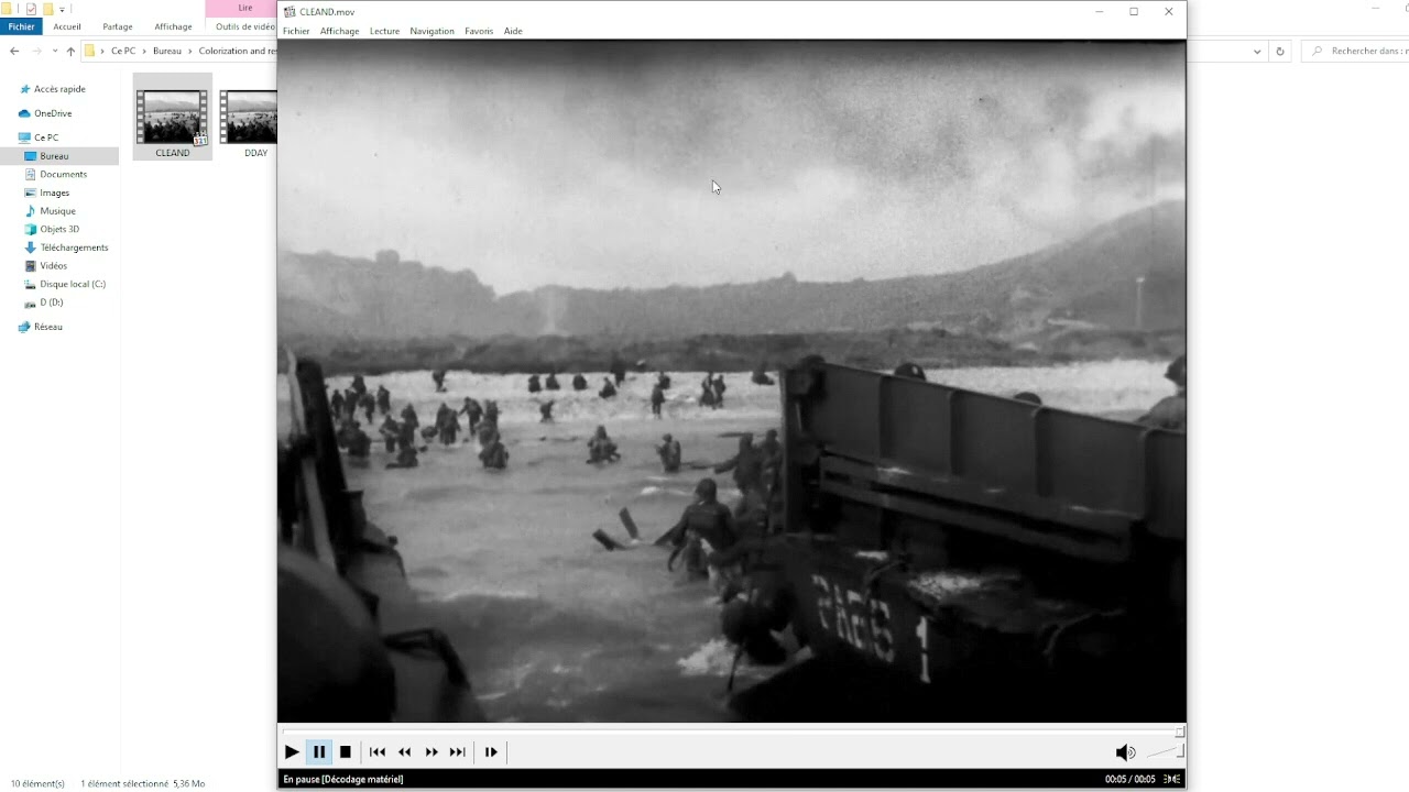 A few techniques: how I restore black and white videos before colorization