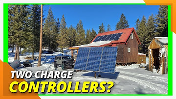 Off-Grid Power: Connecting Two Charge Controllers to One Battery Bank