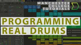 Programming real sounding drums - step by step tutorial