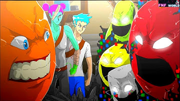 Annoying Orange VS Corrupted Apple “SLICED” (Pt. 2) /// Come Learn With Pibby x FNF Animation