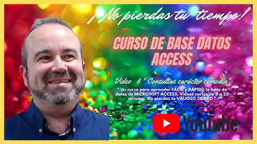 Curso access desde cero 2021-2022 consultas carácter comodín