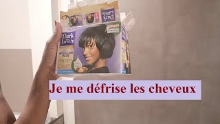 Vlog Avril 2019\/\/ je me défrise les cheveux crépus \/\/ Amychaton