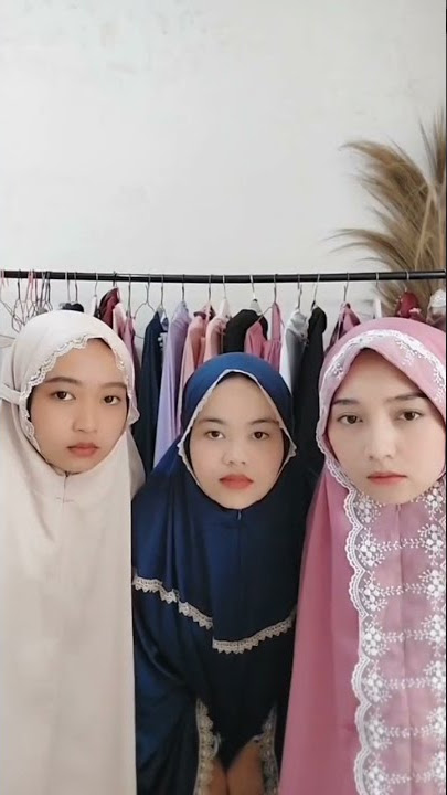 Akhirnya bisa tidur nyenyak 🤭 #mukena #mukenacouple #mukenachazmine