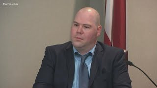 Death of Ahmaud Arbery trial | Glynn County officer gives testimony, describes what he saw arriving