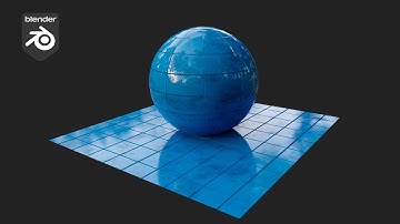 how to apply tile floor material in blender in 1 minute