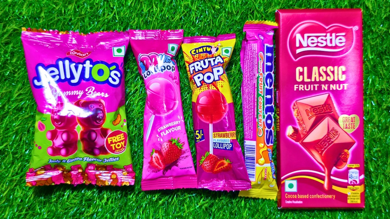 Satisfying ASMR Lollipops Candy and Chocolate Opening Video | Part 3