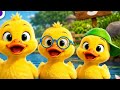 Nursery rhymes for kids|New rhyme and song for toddlers|Five Little Ducks went out one day|Poem|Song