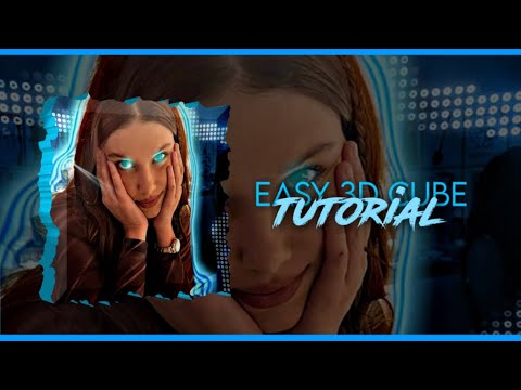 Easy 3D cube tutorial || super easy | @qluca