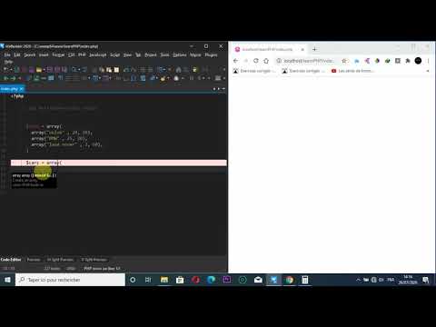 شرح php من دورة php darija (دورة php كاملة) -- PHP Arrays Multidimensional Arrays part 1