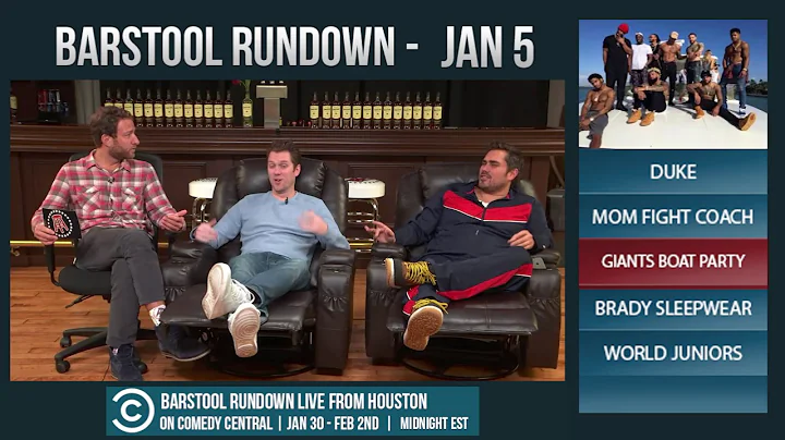 Barstool Rundown - January 5, 2017