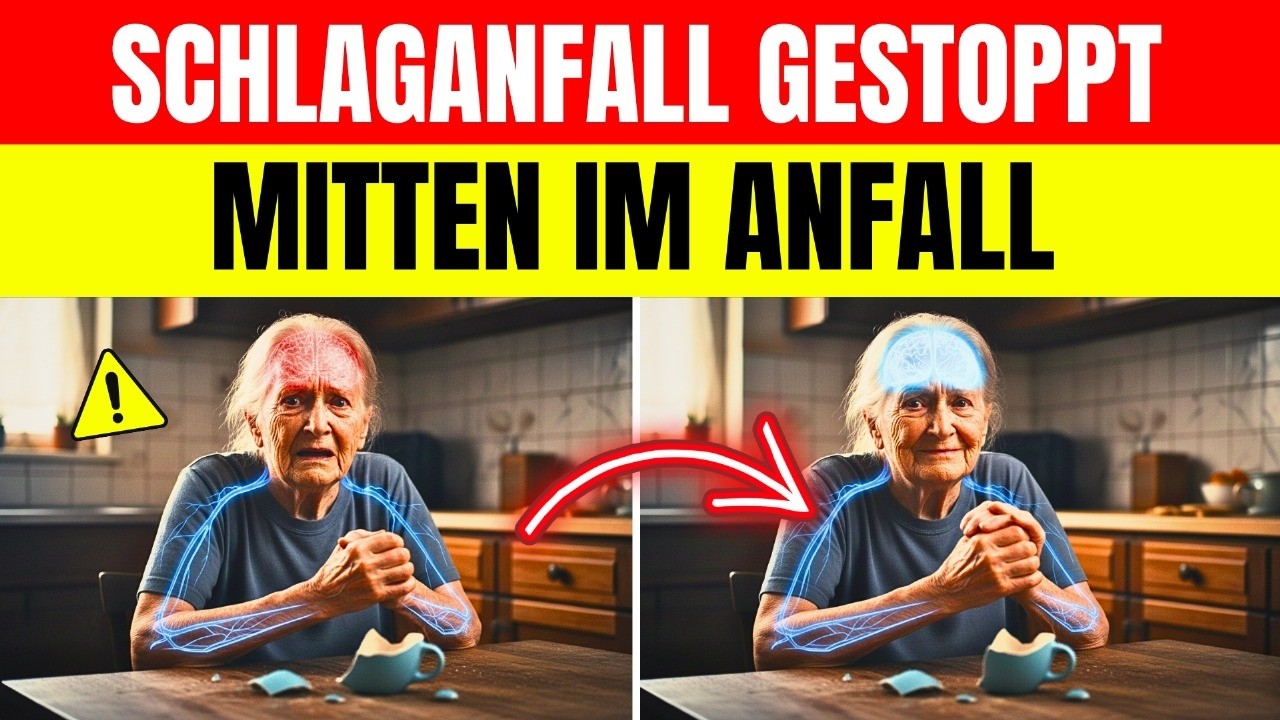 Senioren, Tun Sie DIES Um Einen Schlaganfall Zu Unterbrechen Bevor Er Das Gehirn Zerstört