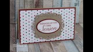Quick & Easy Gift Card Holder / Money Wallet using Stampin' Up! Products