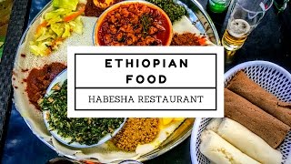 Эфиопская кухня в необычном ресторане в Кении || Вкусная еда в Африке