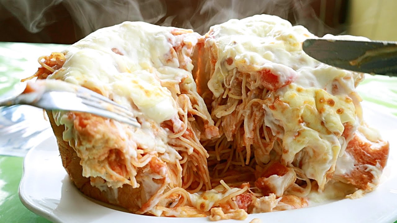 レストランパンプキン】オモウマい店で限界突破してしまったデカ盛り店の厨房に潜入！ Big pasta & hamburger 큰 모듬 파스타 & 햄버거