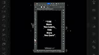 Tips make Typography with Textblock scrip #viralvideo #photoshop
