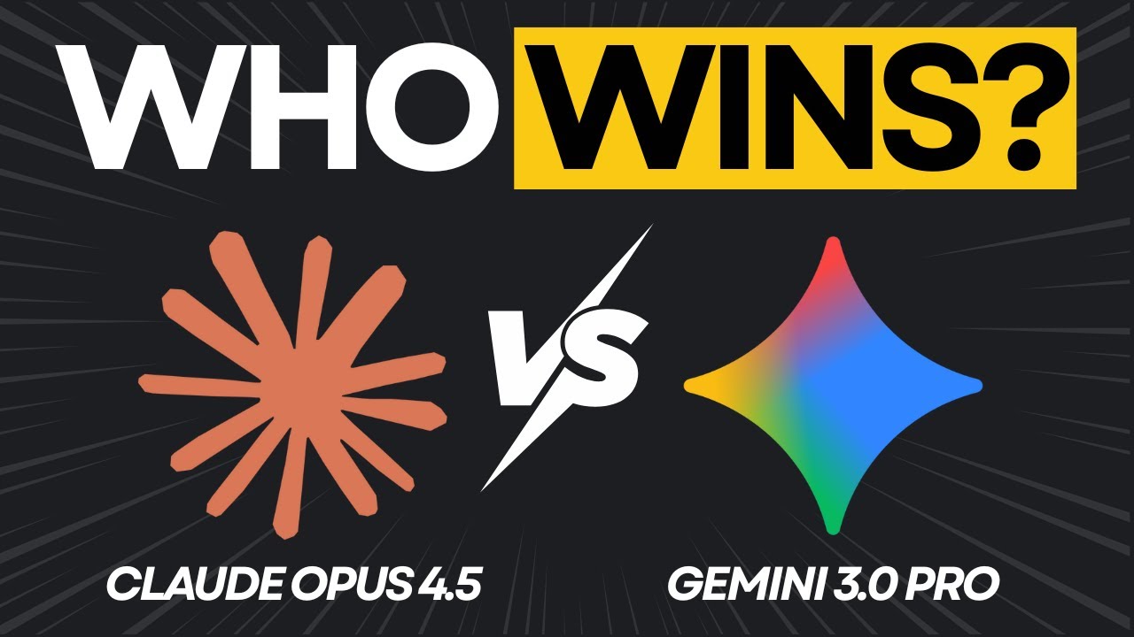 Claude Opus 4.5 vs Gemini 3.0 Pro (the winner surprised me!)