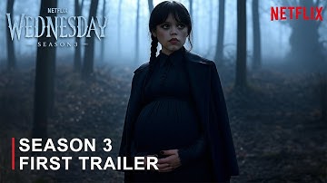WEDNESDAY SEASON 3 - First Trailer | Jenna Ortega | Concept Version
