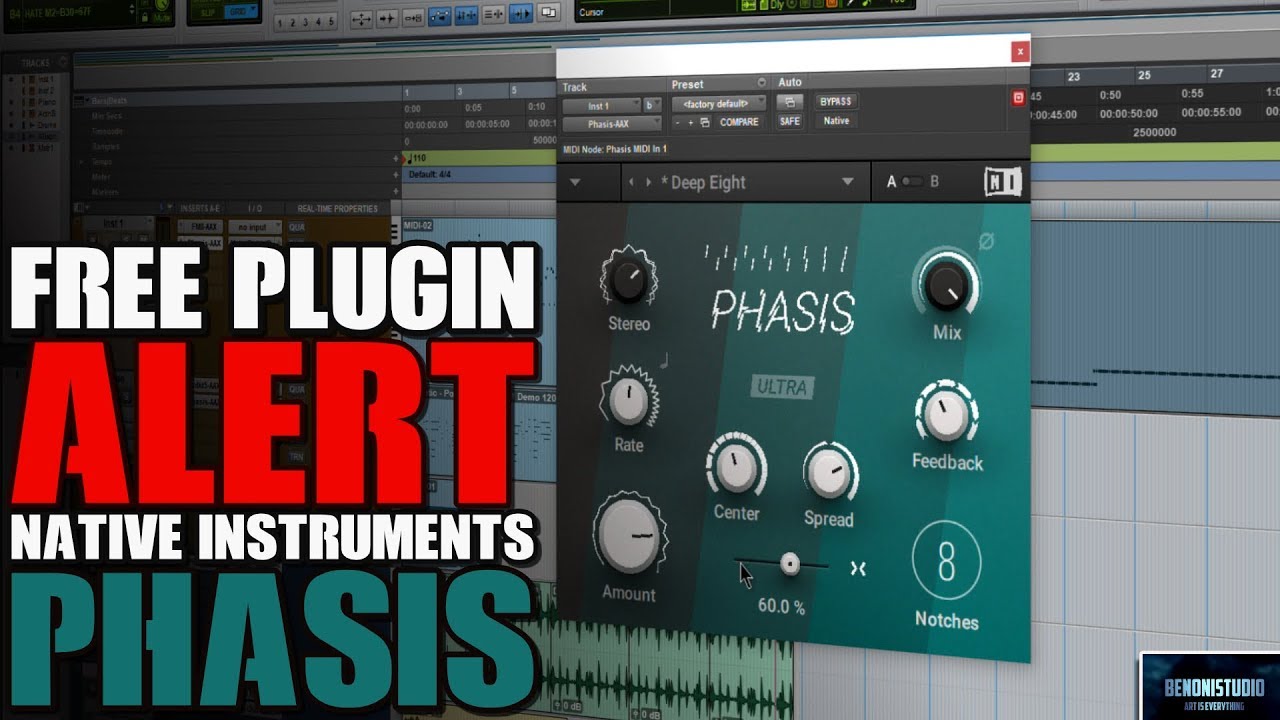 FREE PLUGIN ALERT | NATIVE INSTRUMENTS PHASIS - YouTube