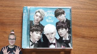 Unboxing NU'EST 1st Japanese Studio Album Bridge the World [Normal Edition]