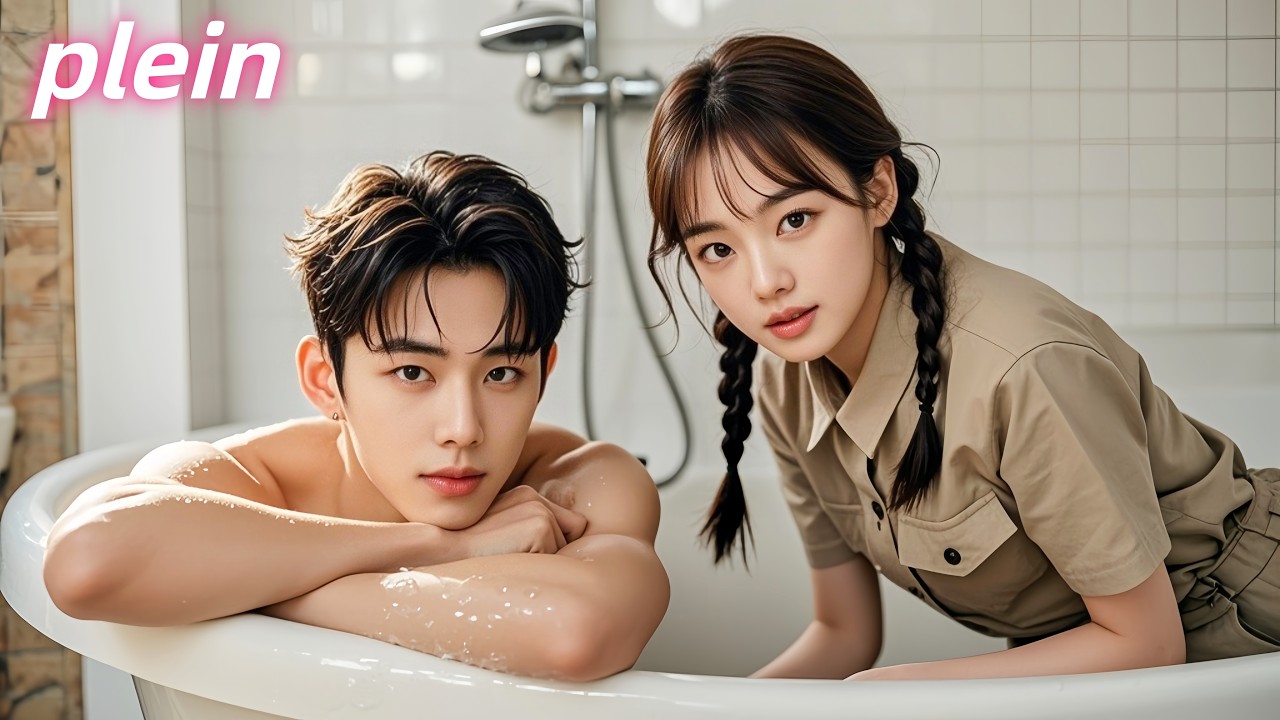 femme de ménage maladroite fait irruption dans la salle de bain du PDG et le tacle:elle est enceinte