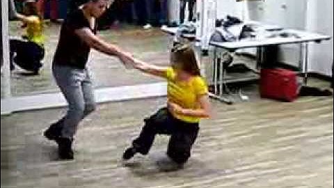 Zouk Pedrinho Mattos & Krisztina Balazs, Workshop Demo in Zurich Advent 2013