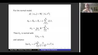 Celebrity Stephen Walker - Seminar - "Martingale Posterior Distributions" Wealth