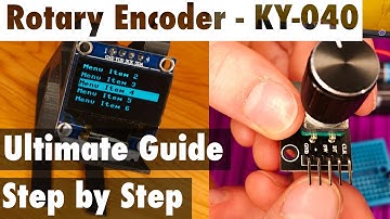 Coding a KY-040 Rotary Encoder on a Raspberry Pi Pico - Detailed Explanation & Step by Step Code