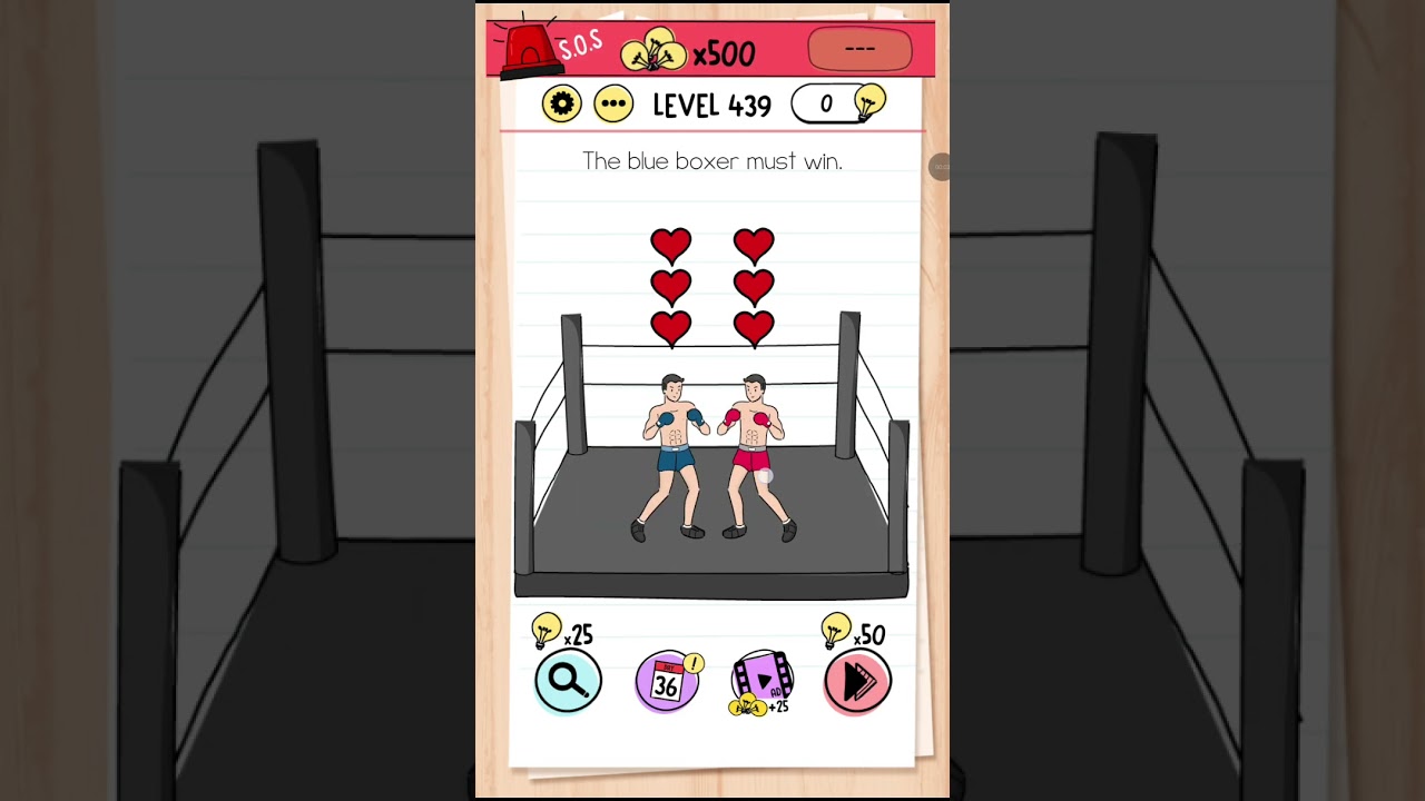 Brain Test Level 439 Walkthrough 