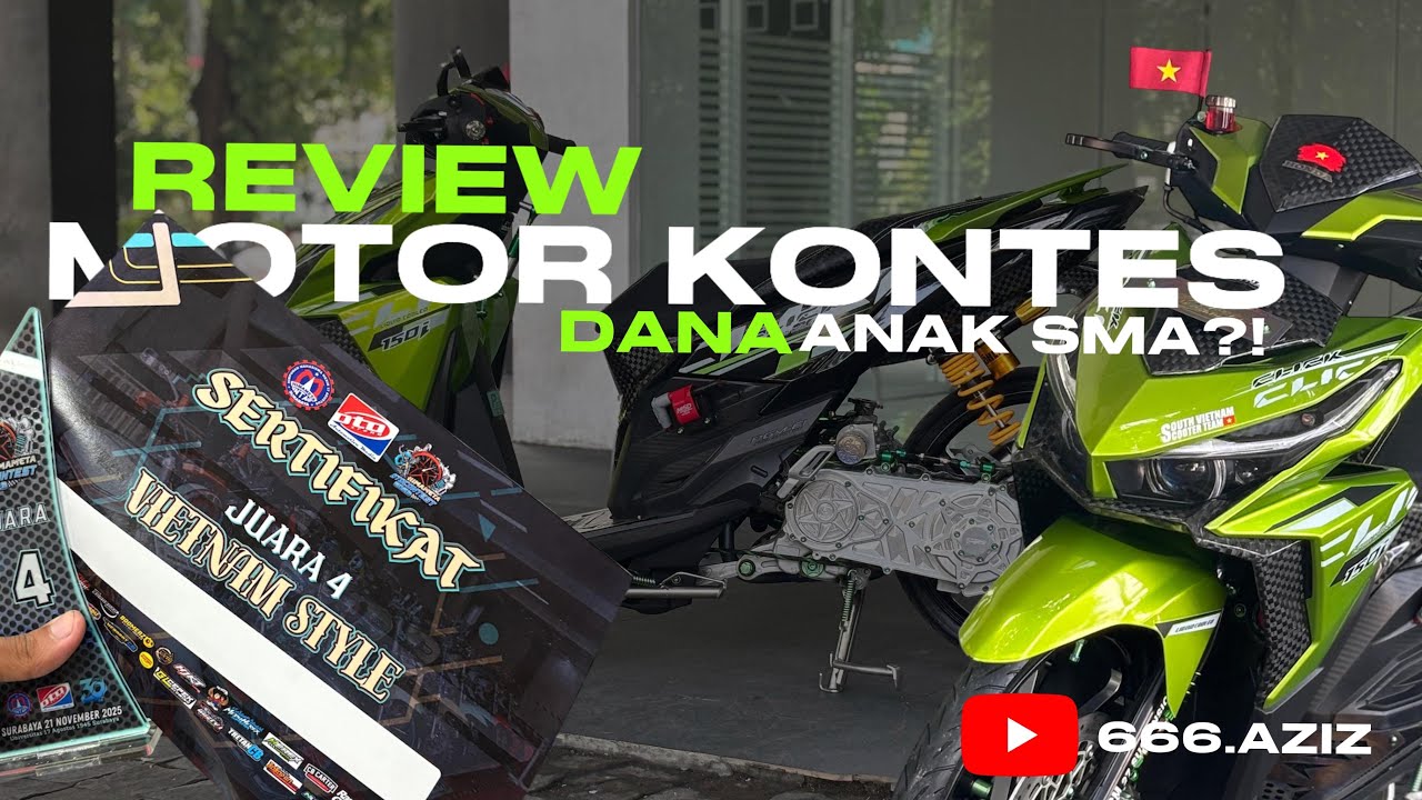 REVIEW  VARIO KONTES DANA PELAJAR  ‼️TAPI HABIS PULUHAN JUTA 😱
