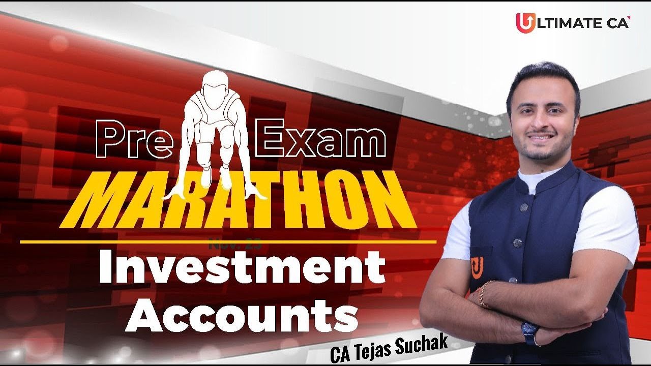 Investment accounts  Pre-test marathon  Session 4  Accounts  California Inter  November 23