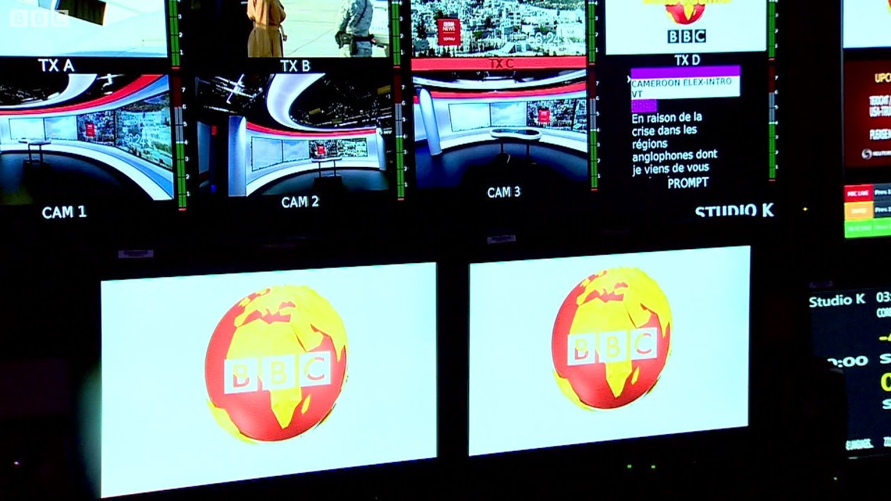 Behind the scenes in the BBC Africa newsroom! BBC What's New? YouTube