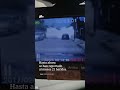 Momento en que inicia fuga de gas en pipa