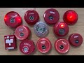 光る！音が鳴る！火災報知器のガチャガチャのおもちゃA sound-making fire alarm gachapon toy.